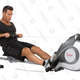 Sunny Health & Fitness Magnetic Rowing Machine With LCD Monitor | $225 | Amazon
